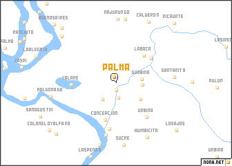 map of Palma