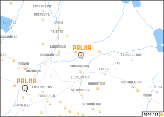 map of Palma