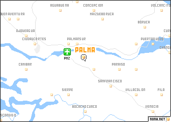 map of Palma