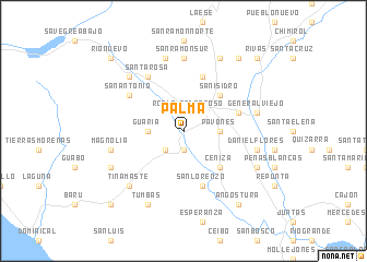 map of Palma
