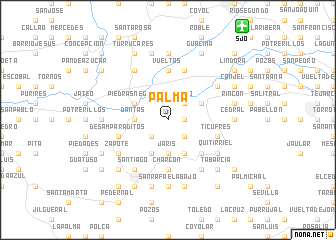 map of Palma