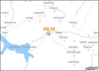 map of Palma