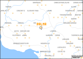 map of Palma