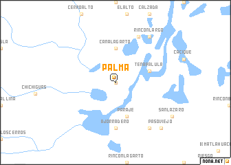 map of Palma