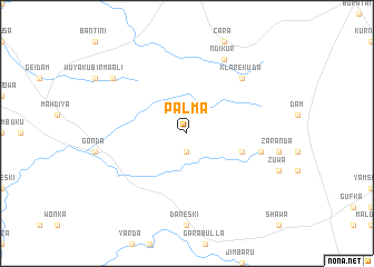 map of Palma