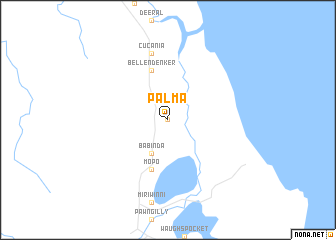 map of Palma