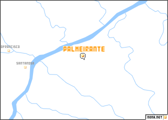 map of Palmeirante