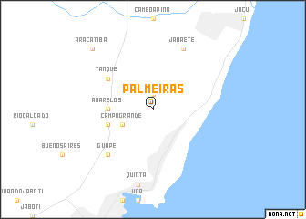 map of Palmeiras