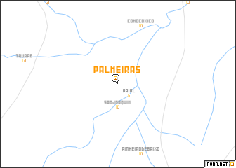 map of Palmeiras