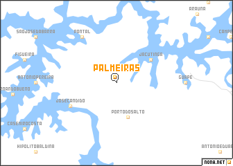 map of Palmeiras