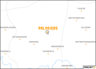 map of Palmeiras