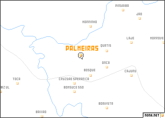 map of Palmeiras