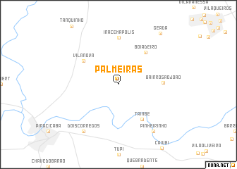 map of Palmeiras