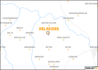 map of Palmeiras