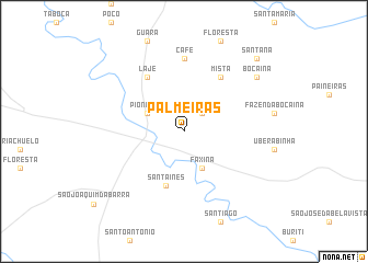 map of Palmeiras