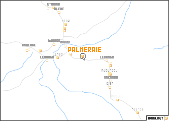 map of Palmeraie