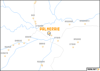 map of Palmeraie