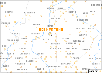 map of Palmer Camp