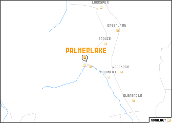 map of Palmer Lake