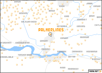 map of Palmer Lines