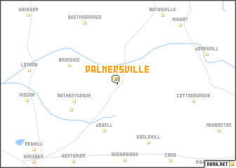 map of Palmersville