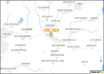 map of Palmer