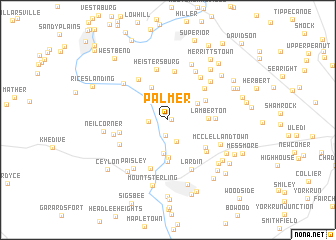 map of Palmer