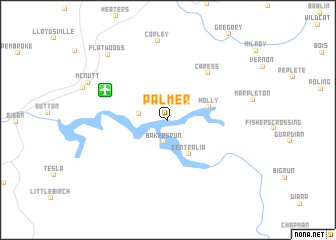 map of Palmer