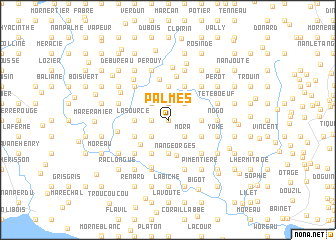 map of Palmes