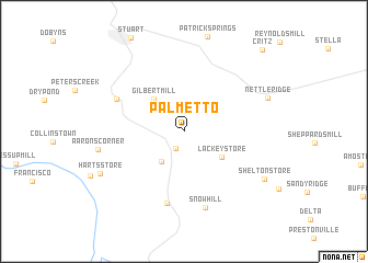 map of Palmetto