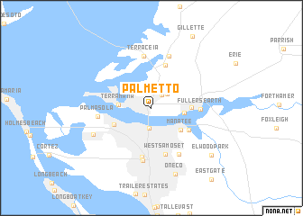 map of Palmetto