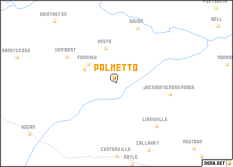 map of Palmetto