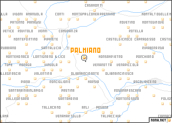 map of Palmiano