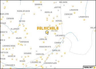 map of Palmichala