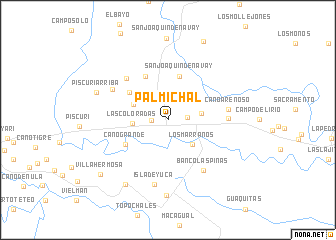 map of Palmichal