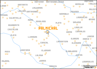 map of Palmichal