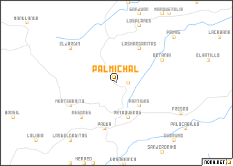 map of Palmichal