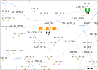 map of Palmichal