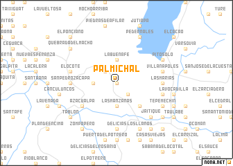 map of Palmichal