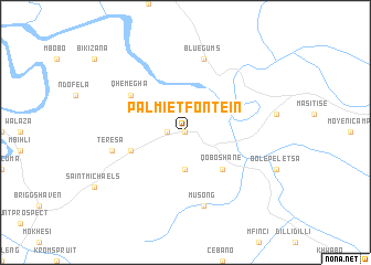 map of Palmietfontein