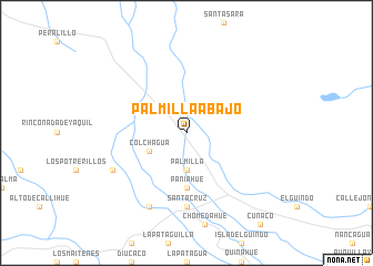 map of Palmilla Abajo