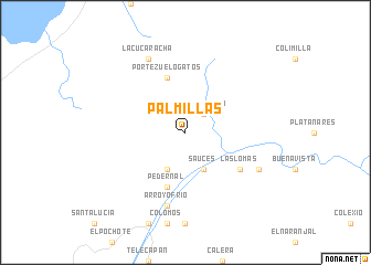 map of Palmillas