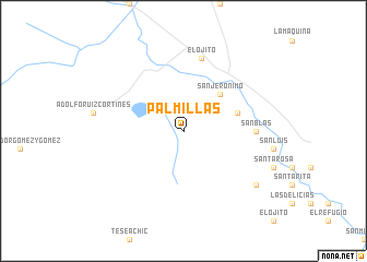 map of Palmillas