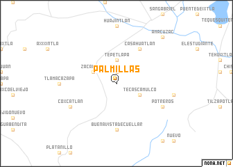 map of Palmillas