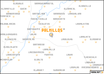 map of Palmillos