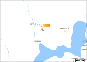 map of Palmira