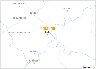 map of Palmira