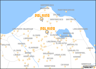 map of Palmira