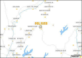 map of Palmira