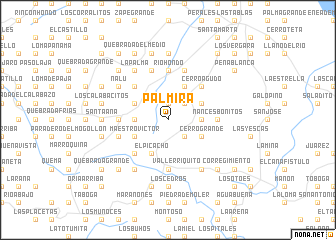 map of Palmira